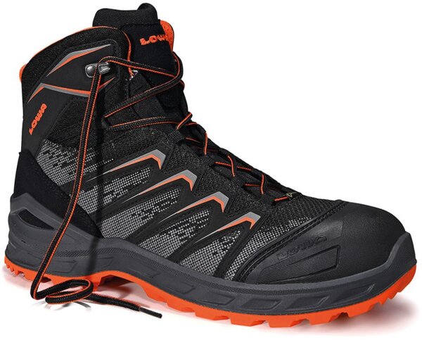 LOWA Sicherheitsstiefel LARROX Work GTX black Mid S3 46