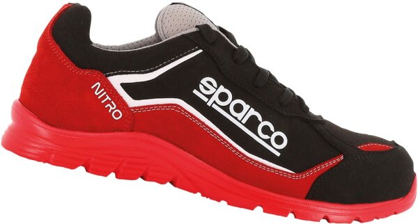 black SPARCO € Sicherheitsschuh 93,80 red 7522RSNR, S3 Nitro