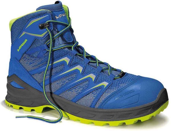 LOWA Sicherheitsstiefel LARROX Work GTX blue Mid S3 45