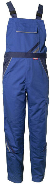 Planam Highline Latzhose kornblau/marine/zink 62