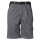 Planam Highline Arbeits Shorts schiefer/schwarz/rot XL