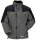 Planam Redwood Jacke - 2 in 1 Wetterschutzjacke zink/schwarz 2XL