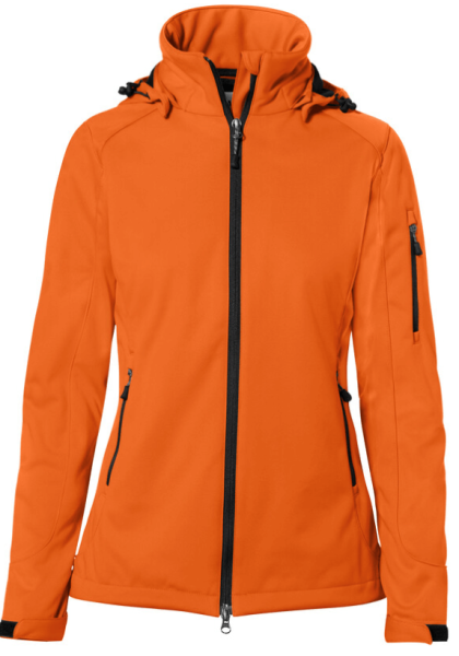 HAKRO Damen Softshelljacke Alberta 248 orange M