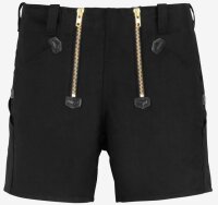 FHB Zunft-Shorts JO 10032 Rips-Moleskin schwarz