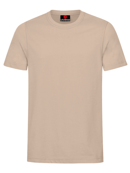 T-Shirt rundhals 1400 in 17 verschiedenen Farben 20 sand/beige L