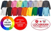 Sweat-Shirt Rundkragen 1280 in 18 verschiedenen Farben