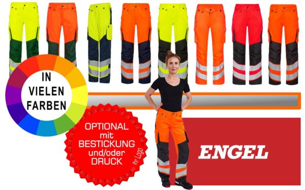 ENGEL SAFETY Light DAMENHOSE 2543 319 Warnschutzhose