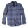 Carhartt Flanellhemd Navy langarm Baumwolle 106356126