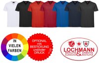 T-Shirt V-Neck 1450 in 7 verschiedenen Farben