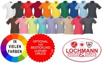 Damen Polo-Piqué-Shirt 1305 in 19 verschiedenen...