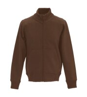 Stehkragen-Sweat-Jacke 1270 in 16 verschiedenen Farben